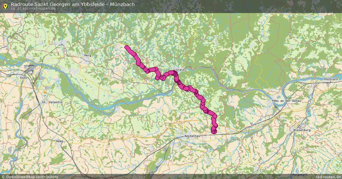 Radtour Sankt Georgen Am Ybbsfelde – Münzbach