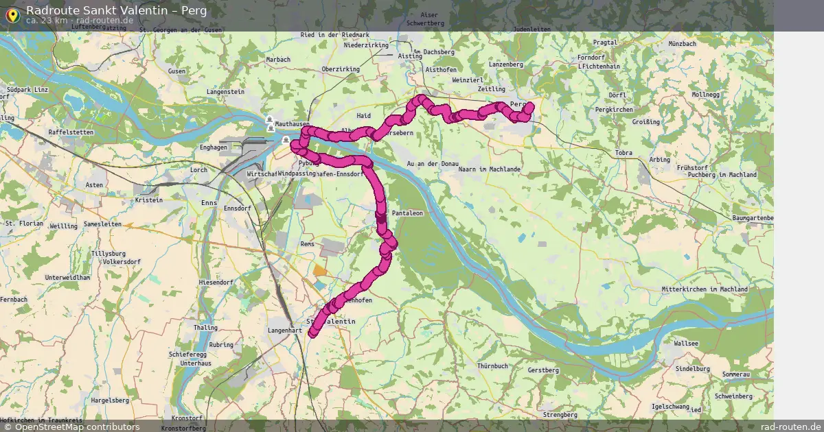 Radtour Sankt Valentin – Perg