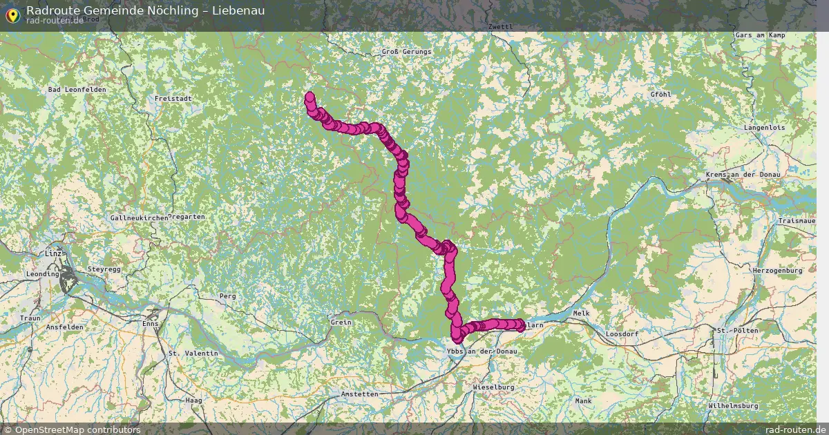 Radtour Gemeinde Nöchling – Liebenau