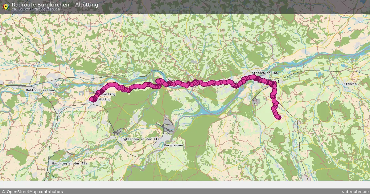 Radtour Burgkirchen – Altötting