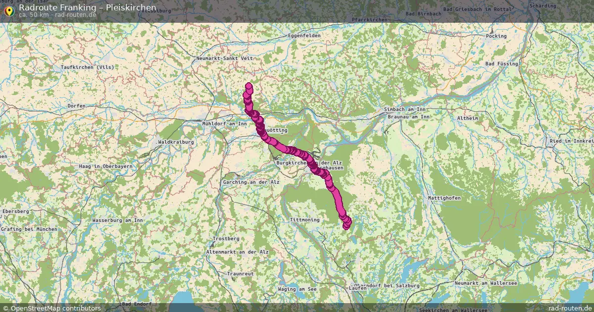 Radtour Franking – Pleiskirchen