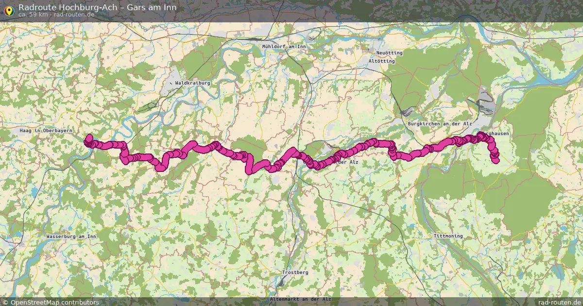Radtour Hochburg-Ach – Gars Am Inn