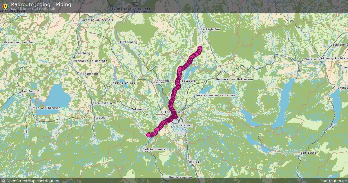 Radtour Jeging – Piding