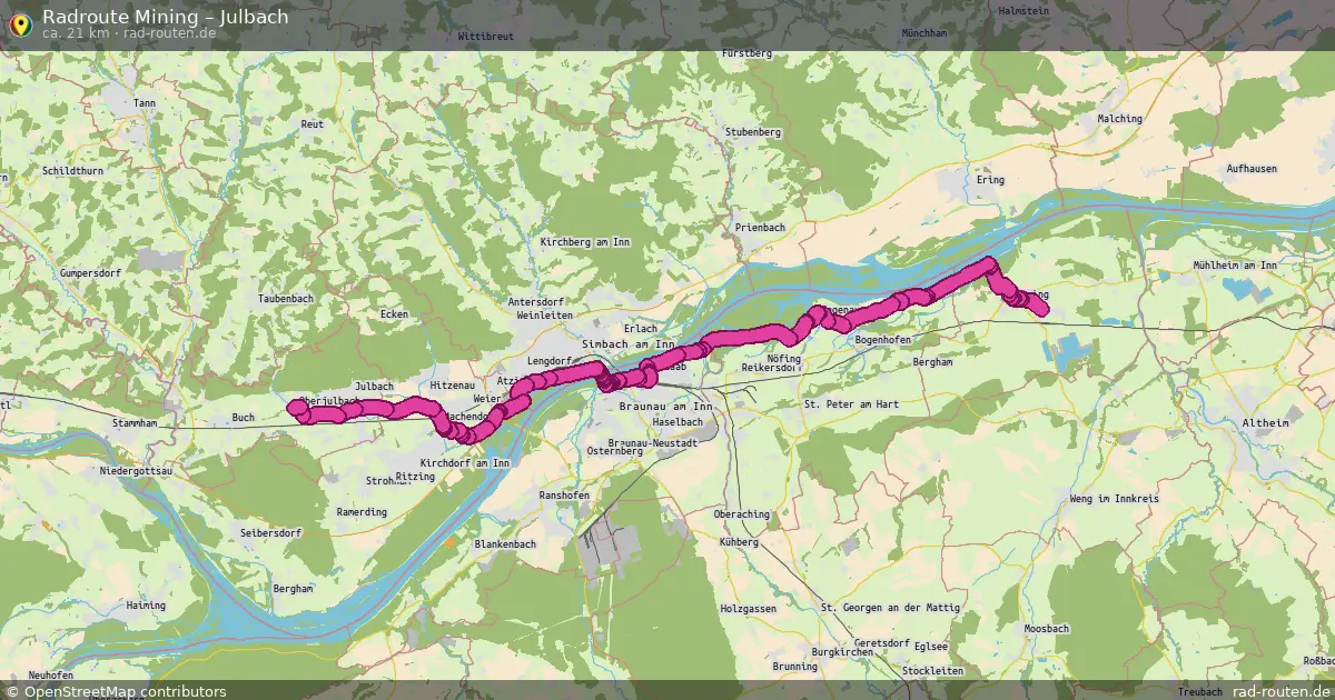 Radtour Mining – Julbach