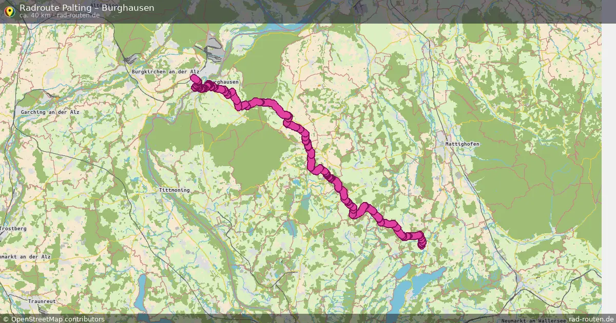 Radtour Palting – Burghausen