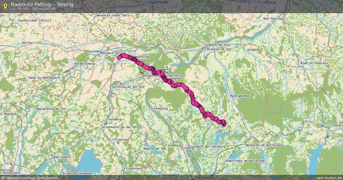 Radtour Palting – Teising
