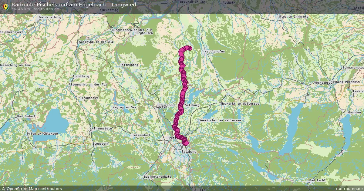 Fahrradroute Pischelsdorf Am Engelbach – Langwied