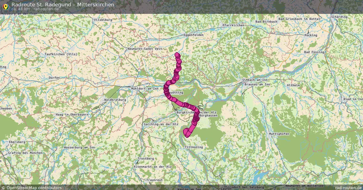 Radtour St. Radegund – Mitterskirchen