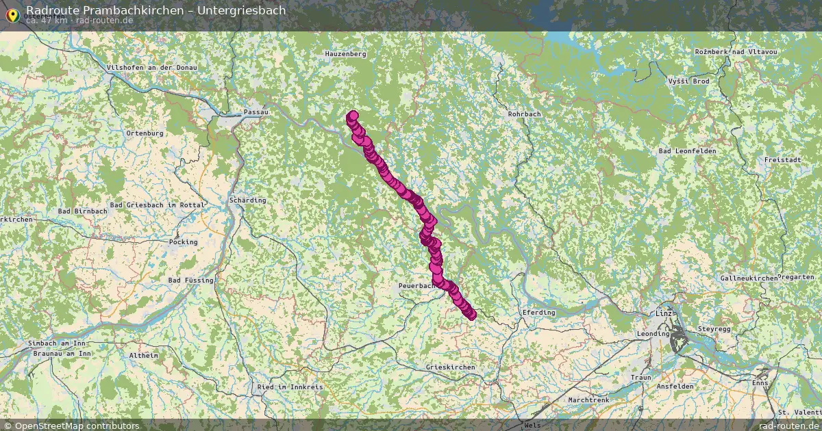 Radtour Prambachkirchen – Untergriesbach