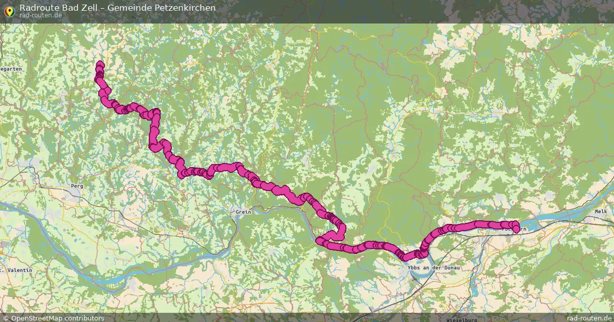 Radtour Bad Zell – Gemeinde Petzenkirchen