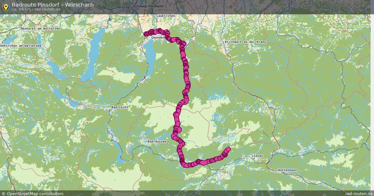 Radtour Pinsdorf – Wörschach
