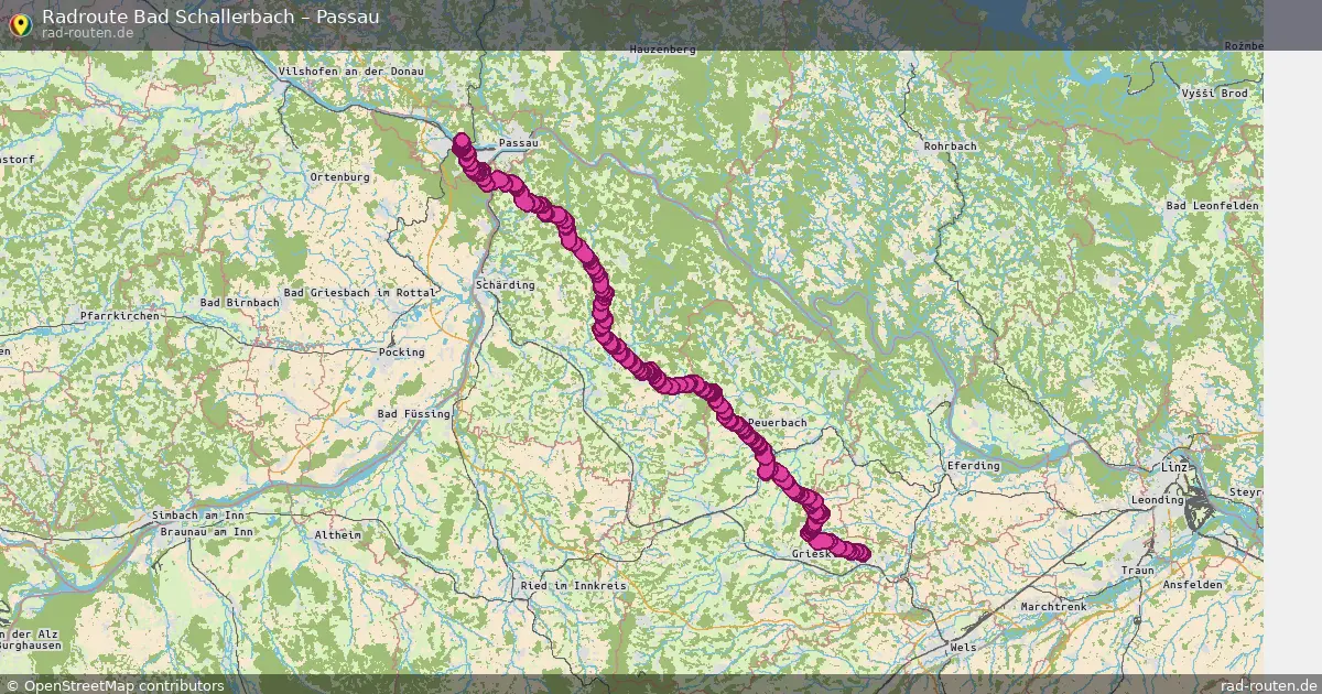 Radtour Bad Schallerbach – Passau
