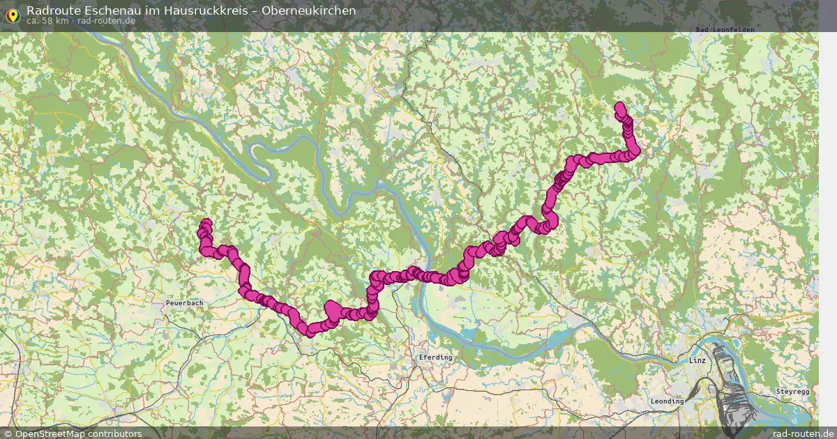 Radtour Eschenau Im Hausruckkreis – Oberneukirchen