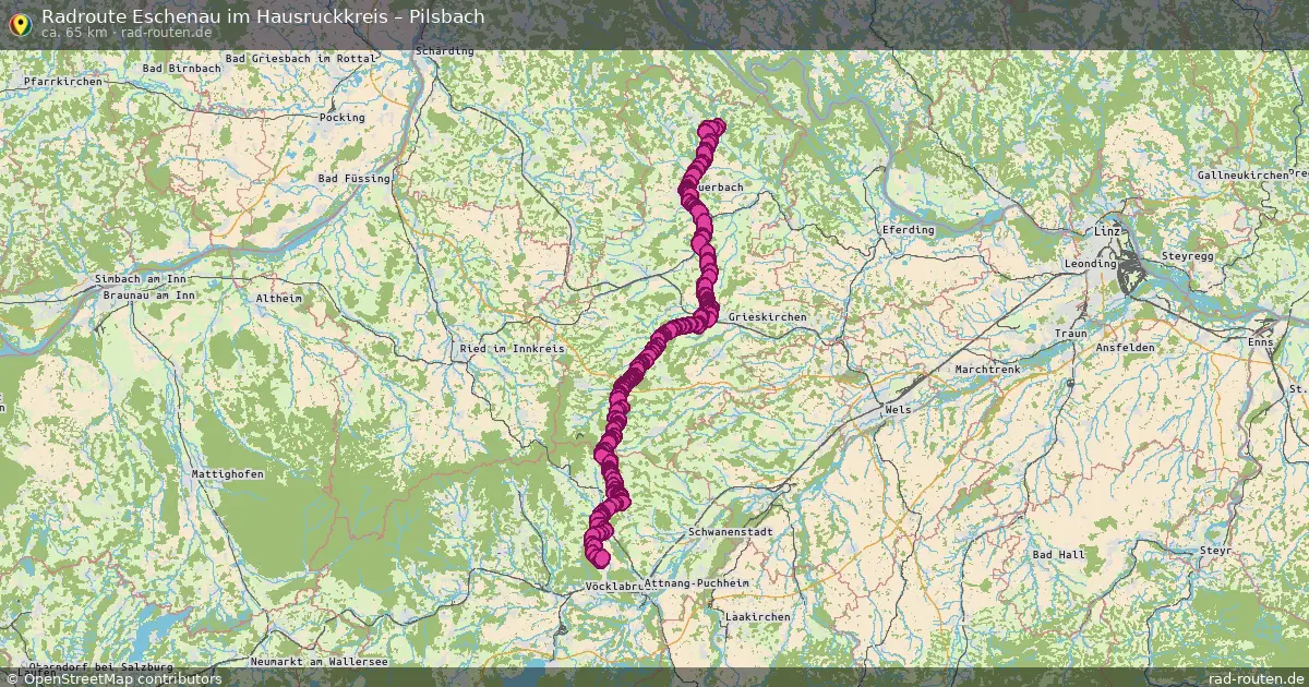Radtour Eschenau Im Hausruckkreis – Pilsbach