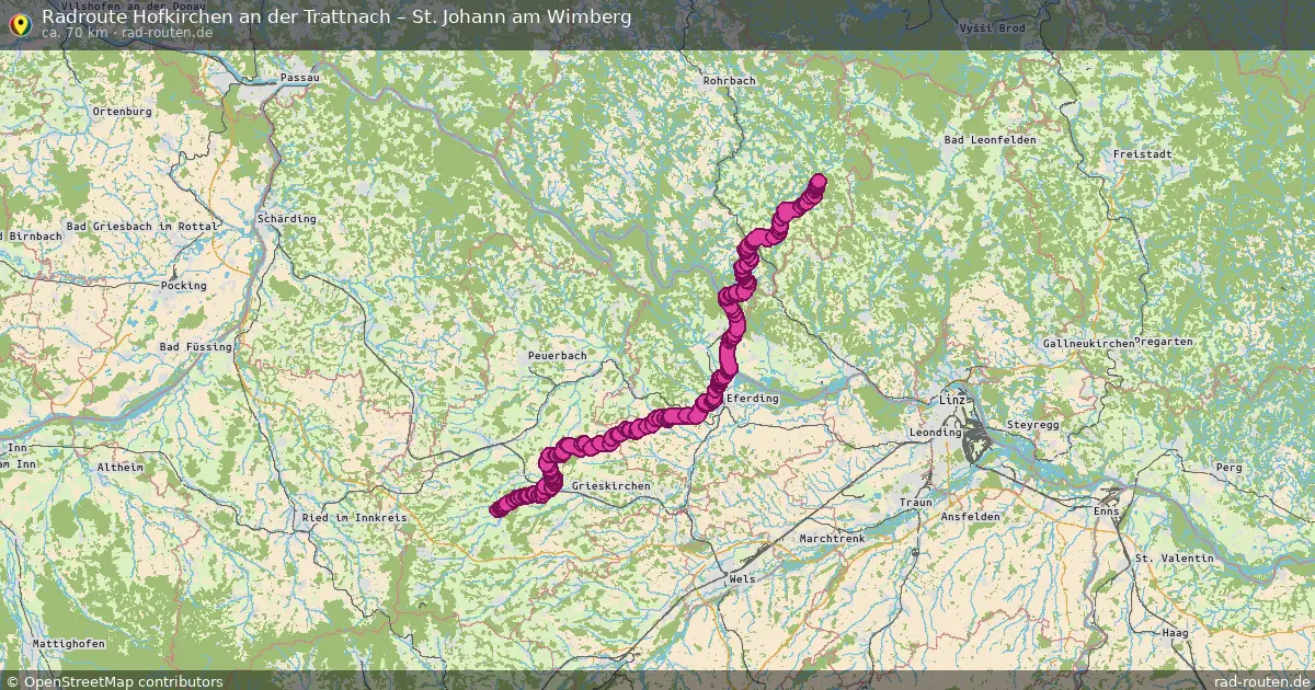 Radtour Hofkirchen An Der Trattnach – St. Johann Am Wimberg