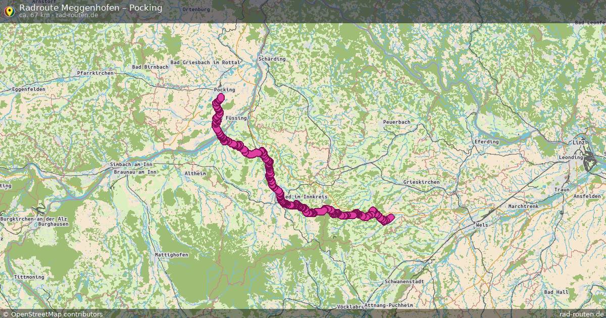 Fahrradroute Meggenhofen – Pocking