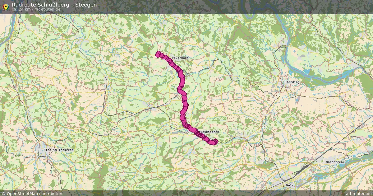Radtour Schlüßlberg – Steegen