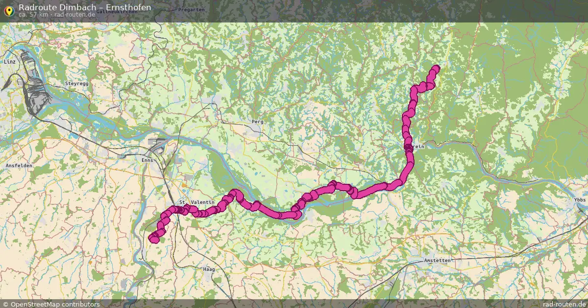 Radtour Dimbach – Ernsthofen