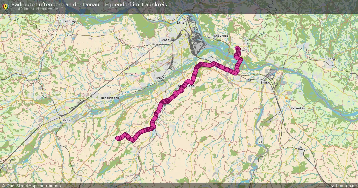 Radtour Luftenberg An Der Donau – Eggendorf Im Traunkreis