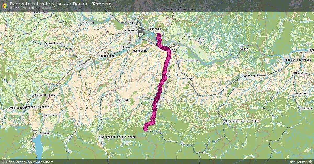 Radtour Luftenberg An Der Donau – Ternberg