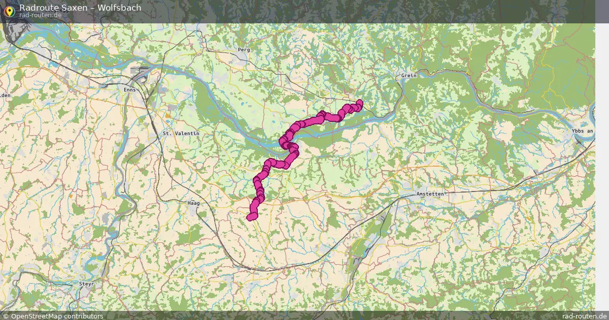 Radtour Saxen – Wolfsbach