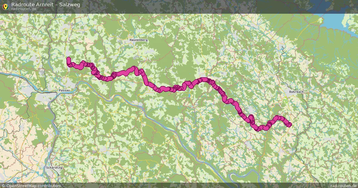 Radtour Arnreit – Salzweg