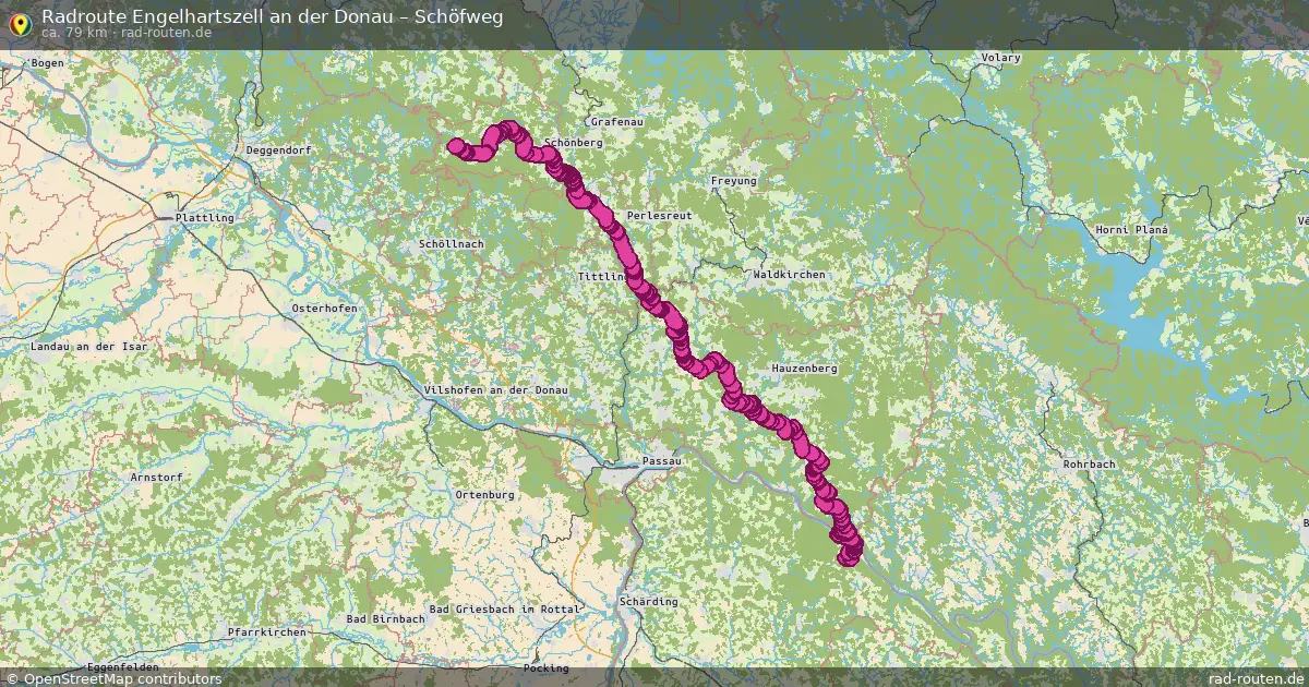 Radtour Engelhartszell An Der Donau – Schöfweg