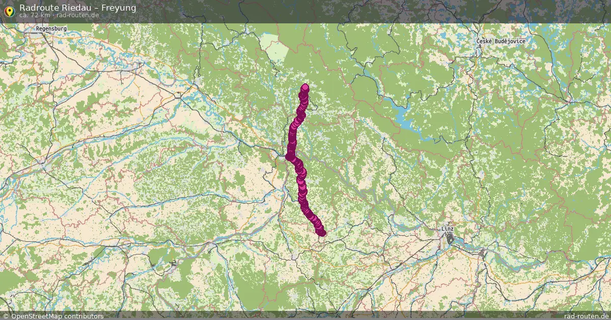 Radtour Riedau – Freyung