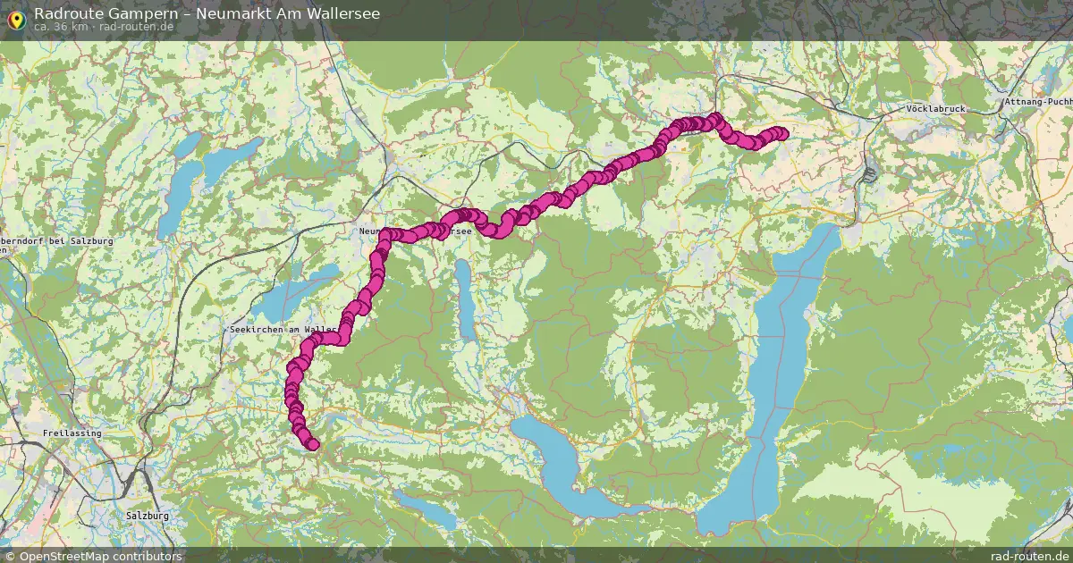 Radtour Gampern – Neumarkt Am Wallersee