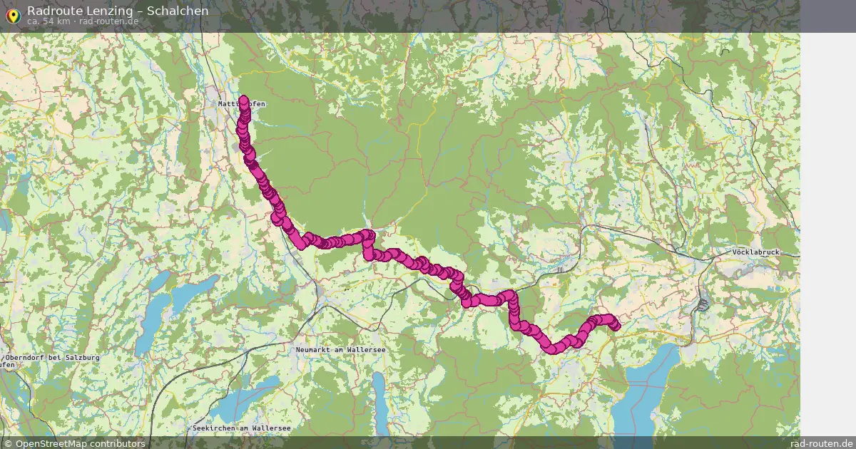 Radtour Lenzing – Schalchen