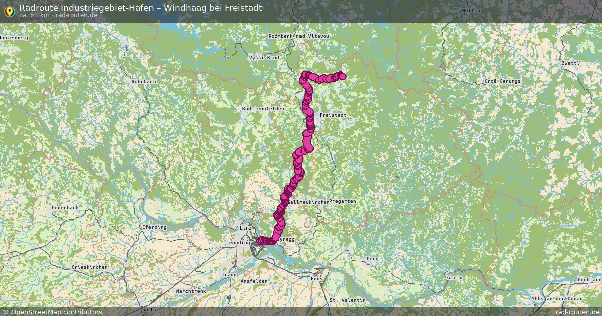 Radtour Industriegebiet-Hafen – Windhaag Bei Freistadt