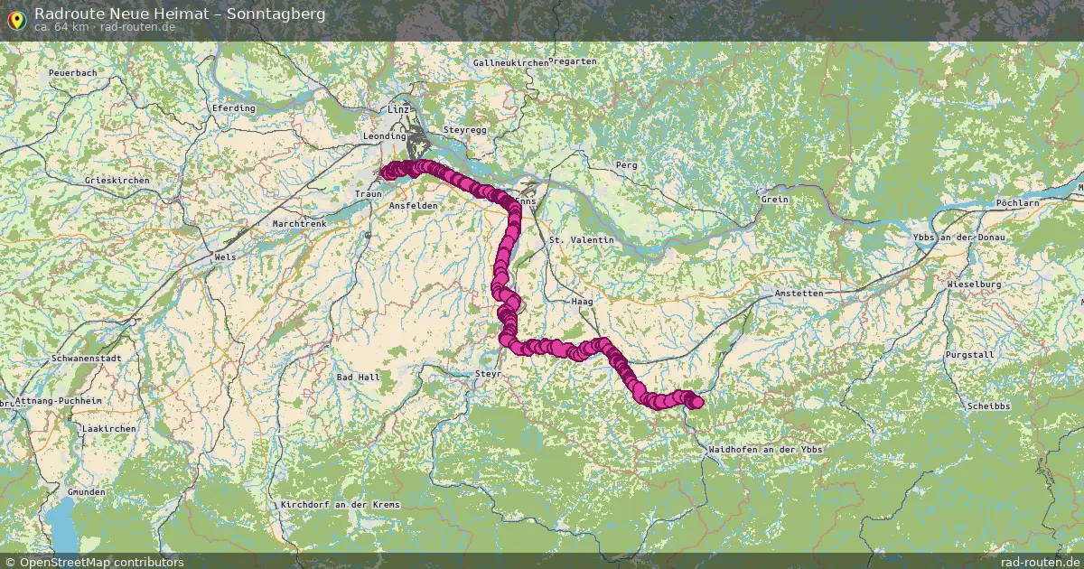 Radtour Neue Heimat – Sonntagberg