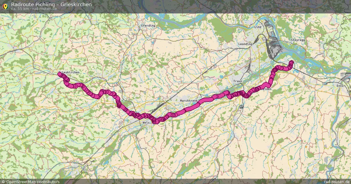 Radtour Pichling – Grieskirchen