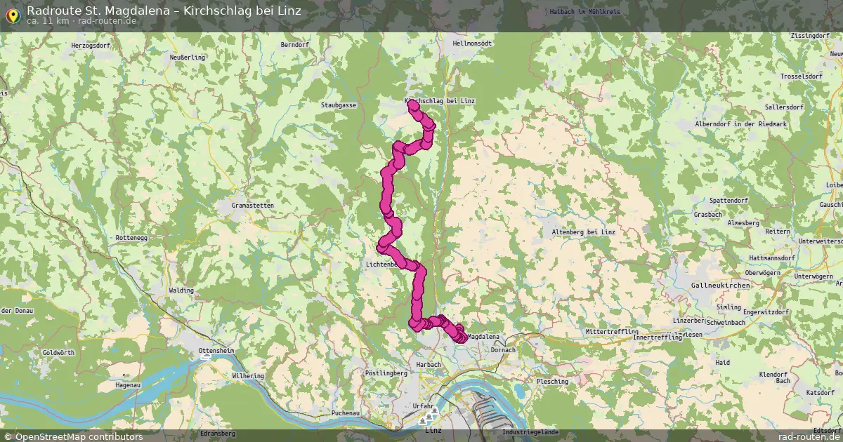 Radtour St. Magdalena – Kirchschlag Bei Linz