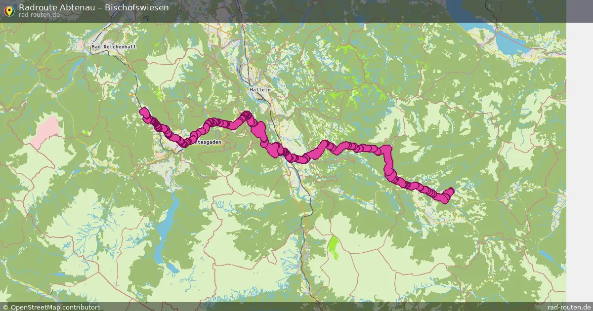 Radtour Abtenau – Bischofswiesen