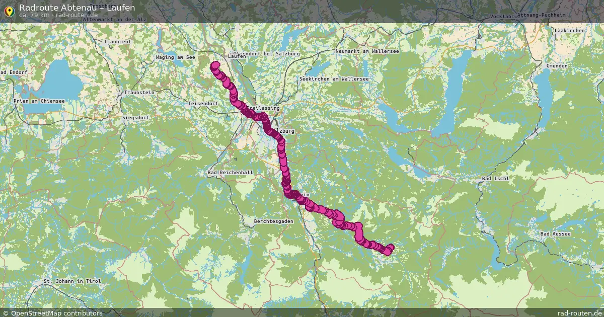 Radtour Abtenau – Laufen