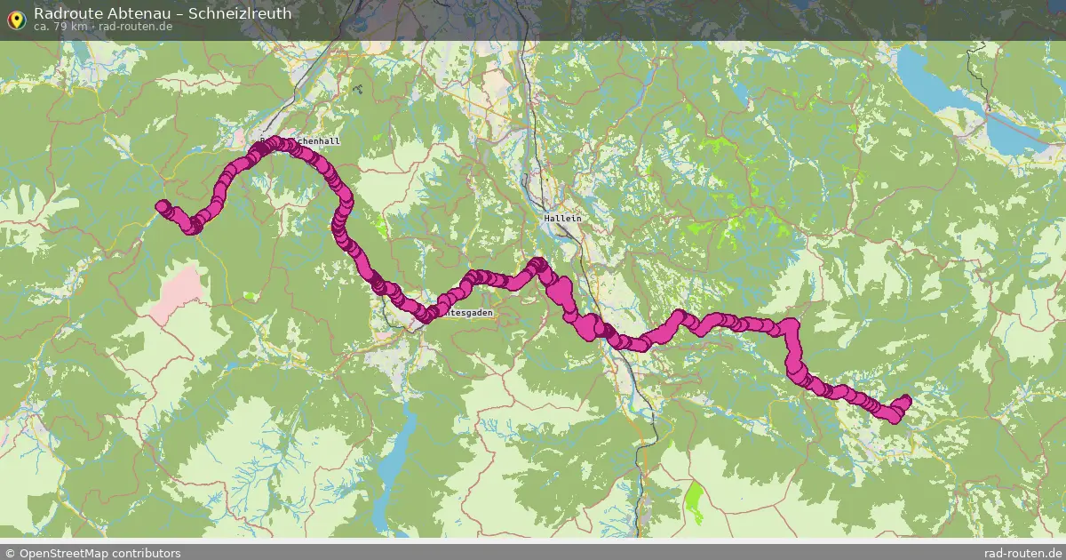 Radtour Abtenau – Schneizlreuth