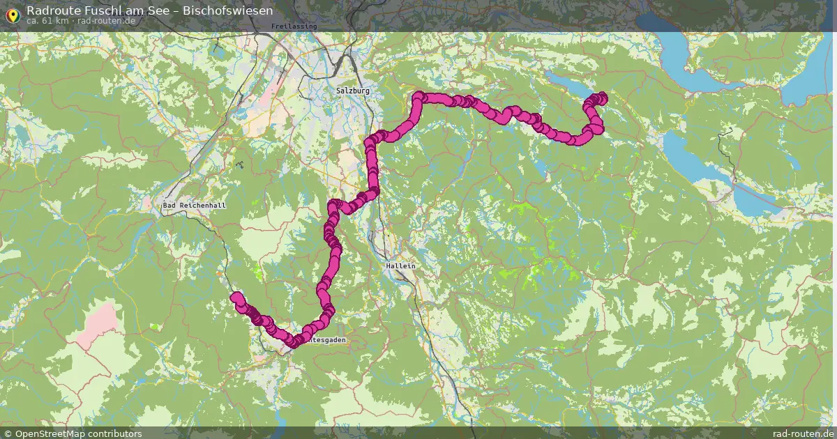 Radtour Fuschl Am See – Bischofswiesen