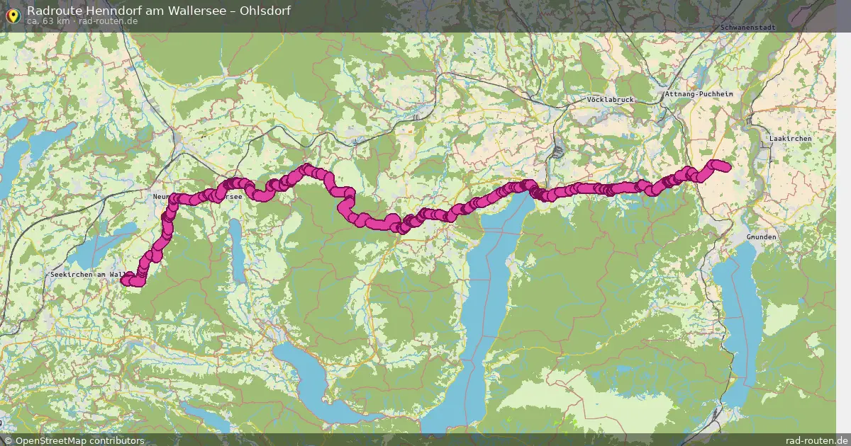 Radtour Henndorf Am Wallersee – Ohlsdorf