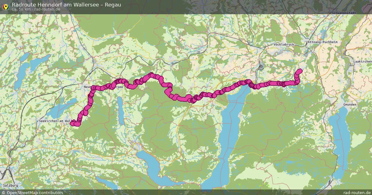 Radtour Henndorf Am Wallersee – Regau