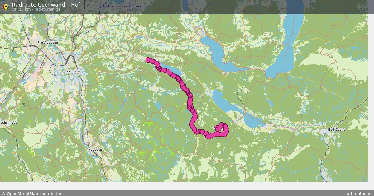 Radtour Gschwand – Hof