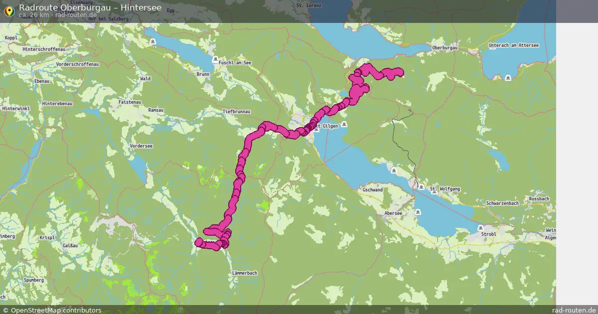 Radtour Oberburgau – Hintersee