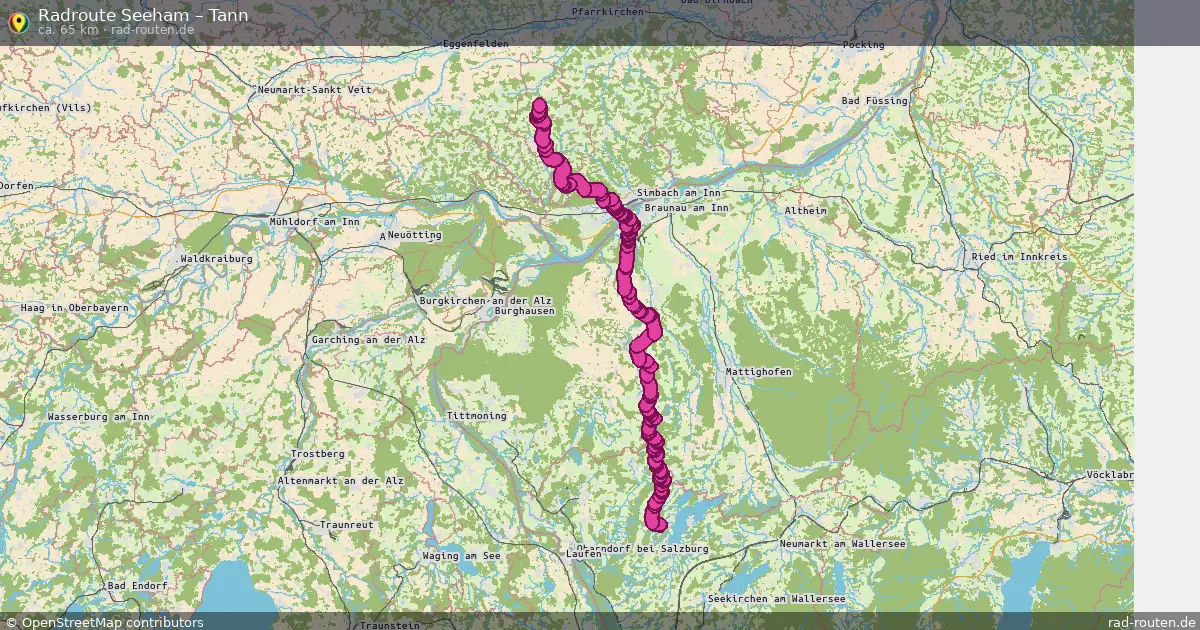 Radtour Seeham – Tann