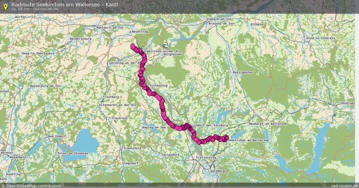 Radtour Seekirchen Am Wallersee – Kastl