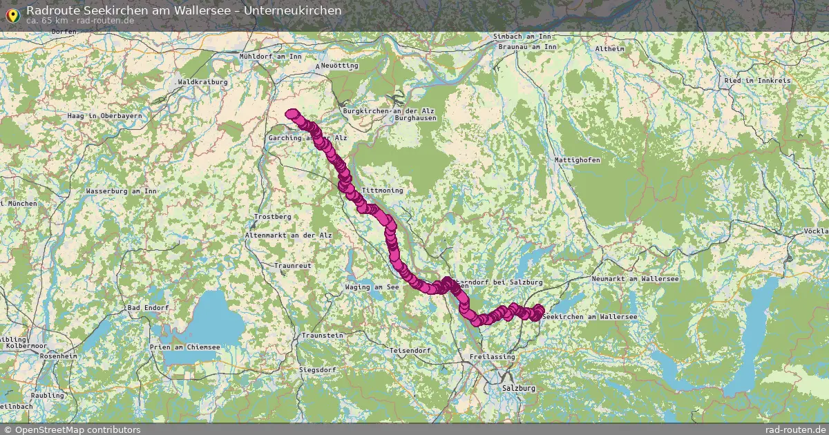 Radtour Seekirchen Am Wallersee – Unterneukirchen