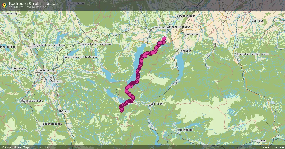 Radtour Strobl – Regau