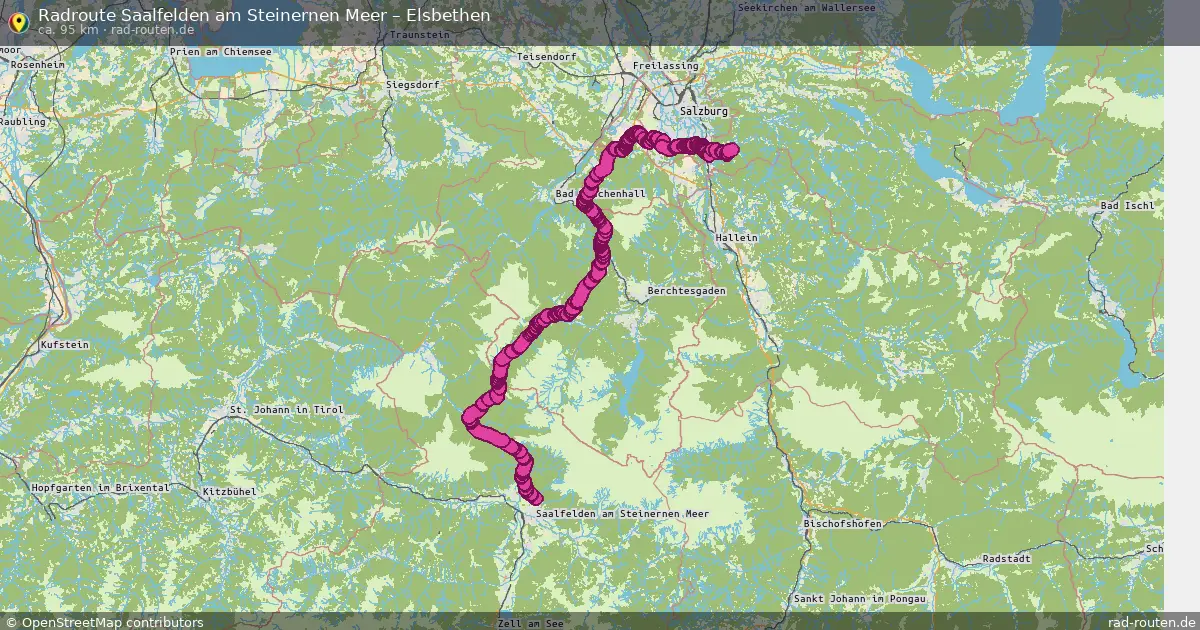 Radtour Saalfelden Am Steinernen Meer – Elsbethen