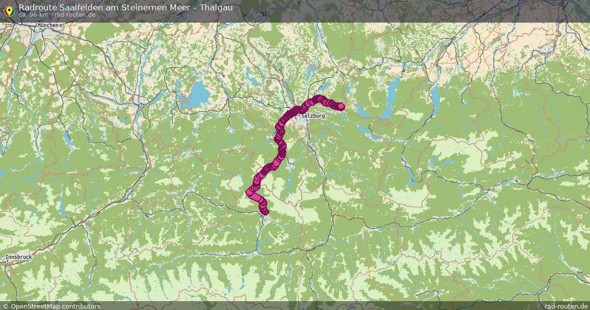 Radtour Saalfelden Am Steinernen Meer – Thalgau