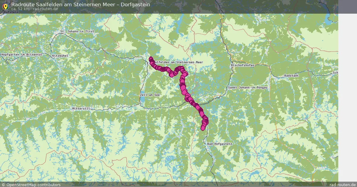 Radtour Saalfelden Am Steinernen Meer – Dorfgastein