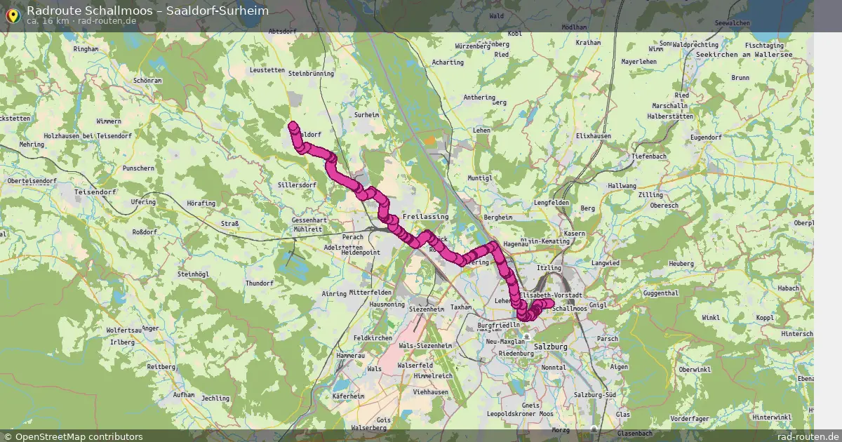 Radtour Schallmoos – Saaldorf-Surheim